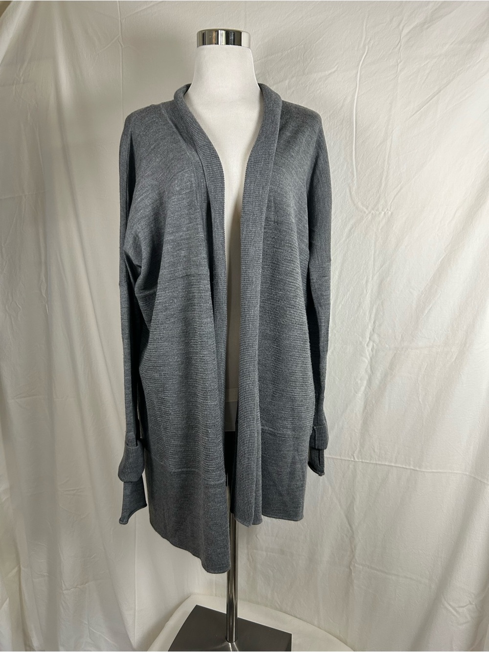 lululemon athletica charcoal Gray Knit Sweater - Picture 1 of 8